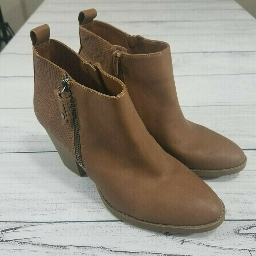 Universal Thread Jameson Double Zip Bootie Sz 9.5… - image 1